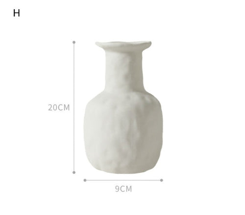 Sculptural Beauty: Handcrafted Ceramic Vases