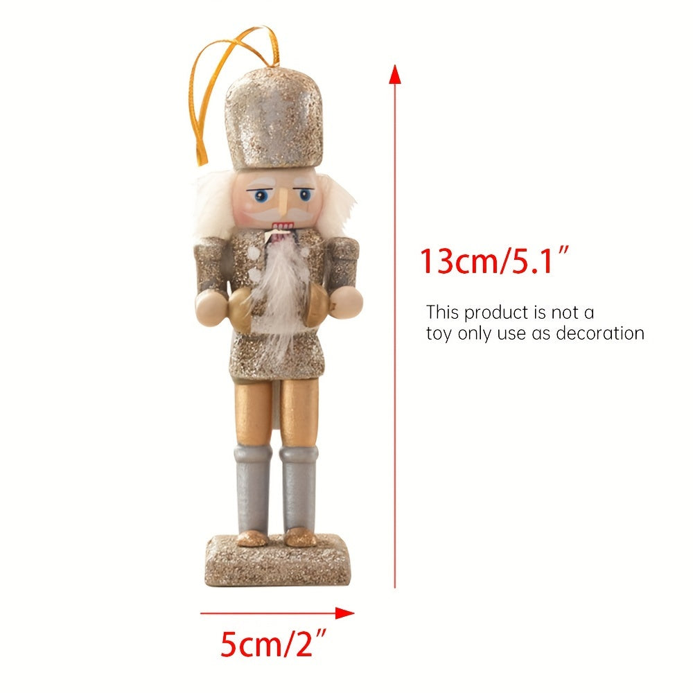 Gold & White Nutcracker Set