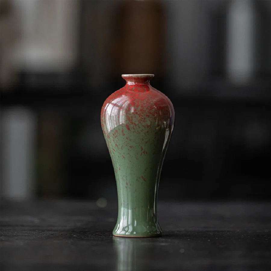 Simple Celadon Ceramic Vase Set