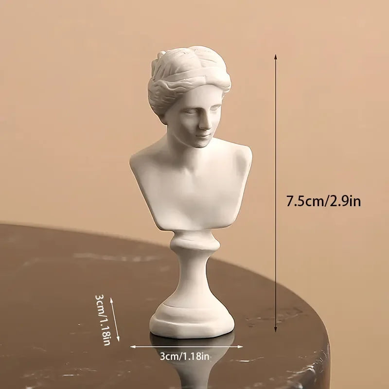 Apollo & Muse Resin Busts