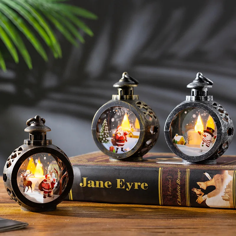 Enchanting Circular Christmas Lanterns