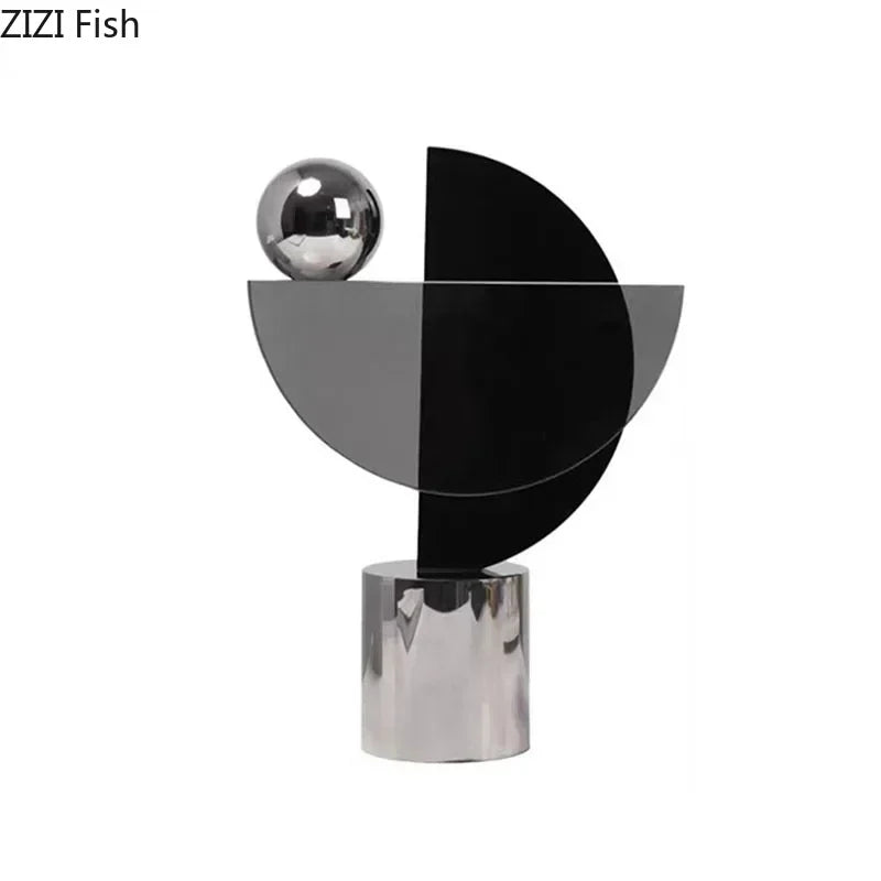 Minimalist Crystal Sculpture