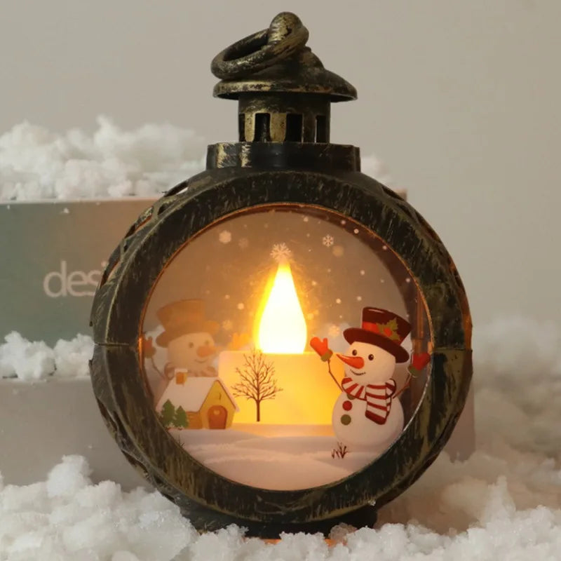Enchanting Circular Christmas Lanterns
