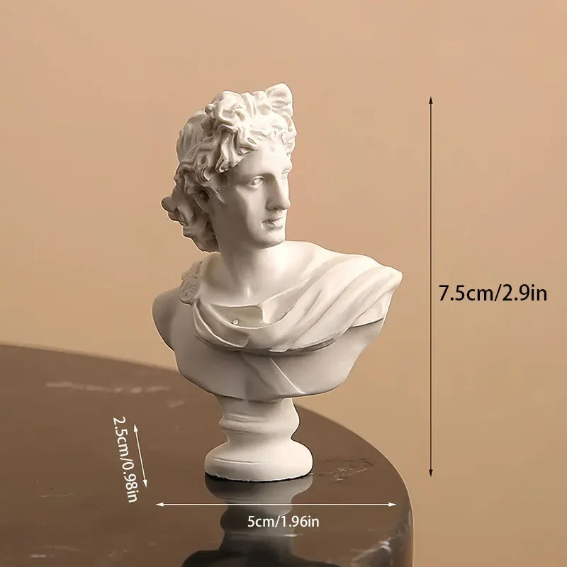 Apollo & Muse Resin Busts