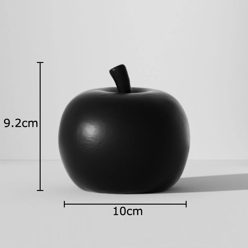 Striped Fruit Resin Sculpture