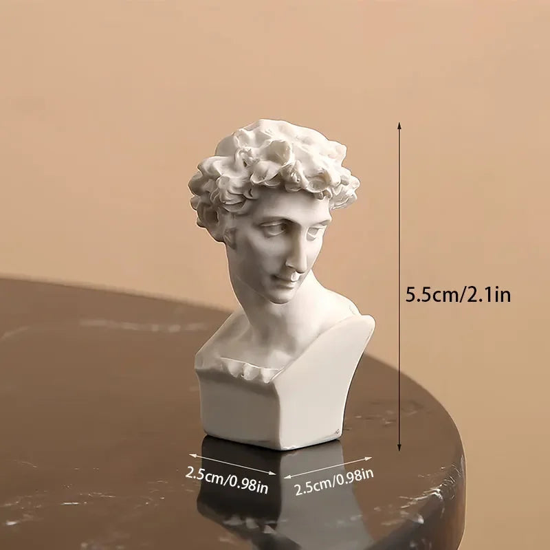 Apollo & Muse Resin Busts