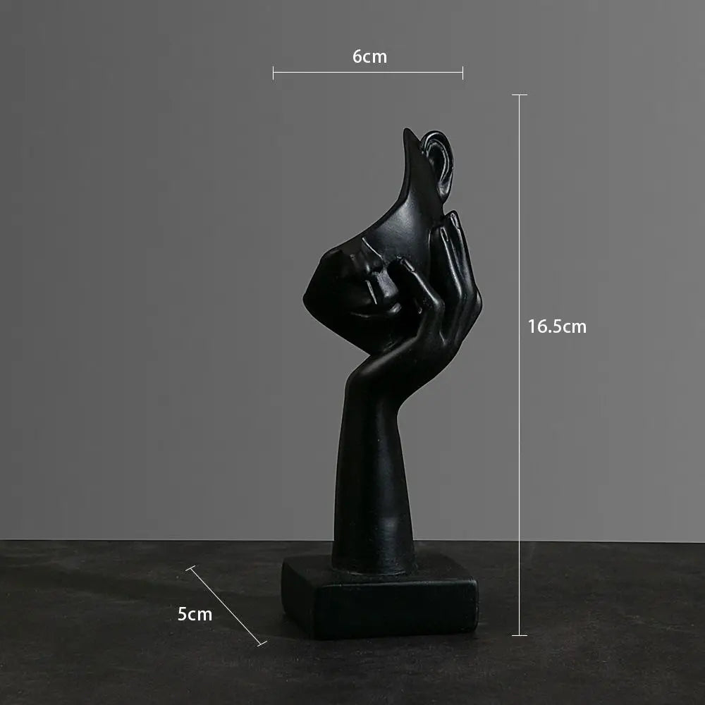 Expressive Abstract Woman Sculpture