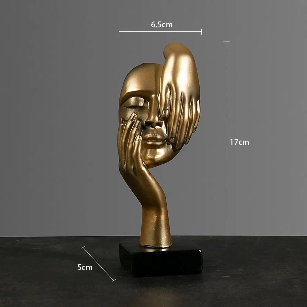 Expressive Abstract Woman Sculpture