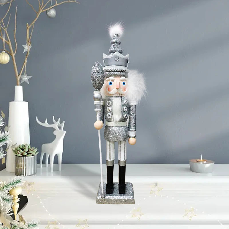 Regal Sparkley Nutcracker Christmas Figurine