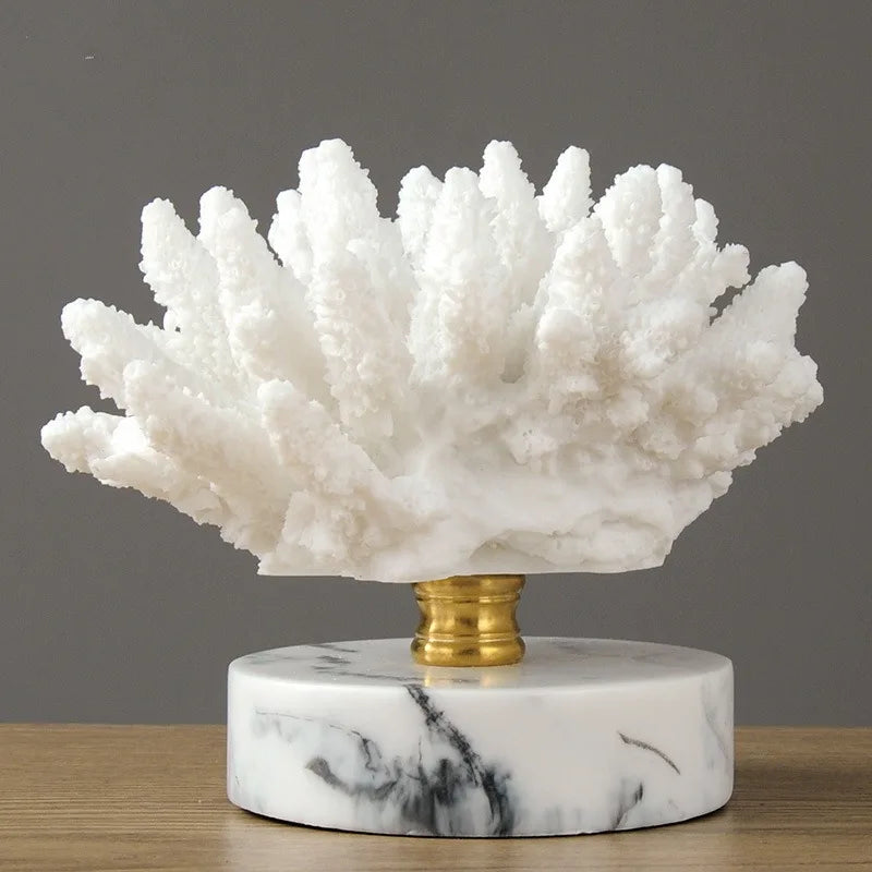 Simulation Coral Resin Decoration