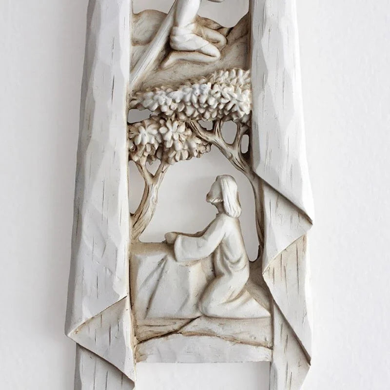 Reverent Artistry: Risen Christ Wall Cross
