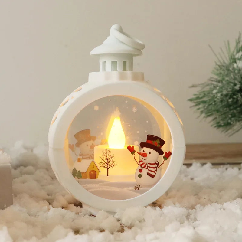 Enchanting Circular Christmas Lanterns