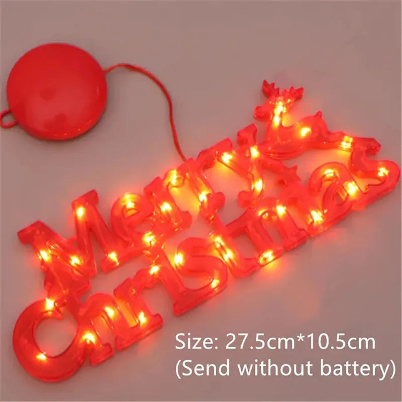Sparkling "Merry Christmas" LED Sign
