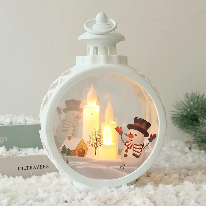 Enchanting Circular Christmas Lanterns