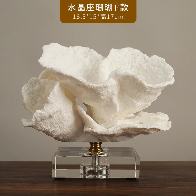 Simulation Coral Resin Decoration