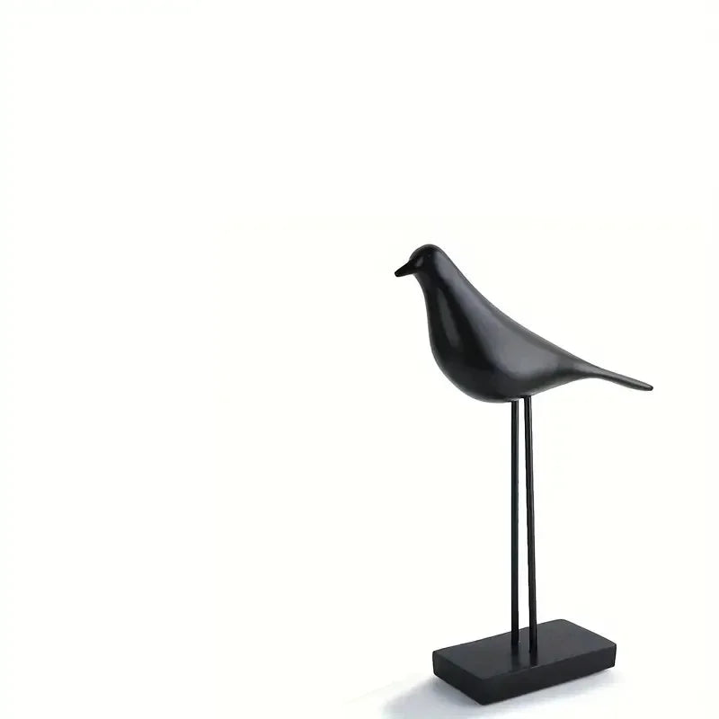 Sleek Minimalistic Bird Statues
