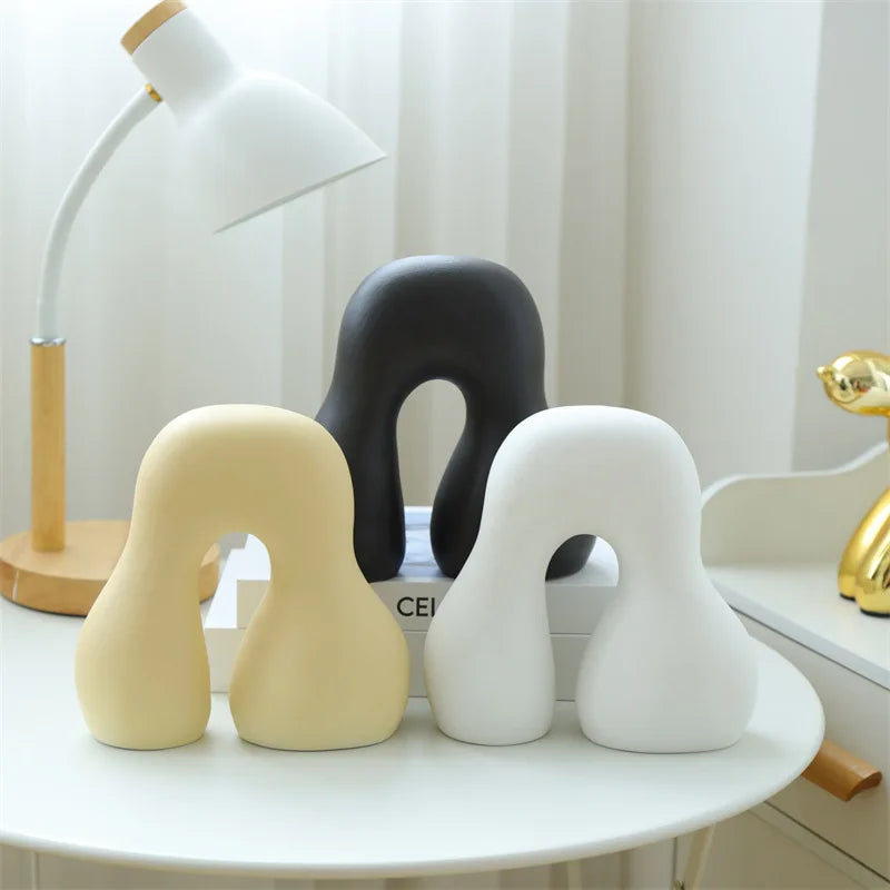 Modern Bubbly Ceramic Sculptures