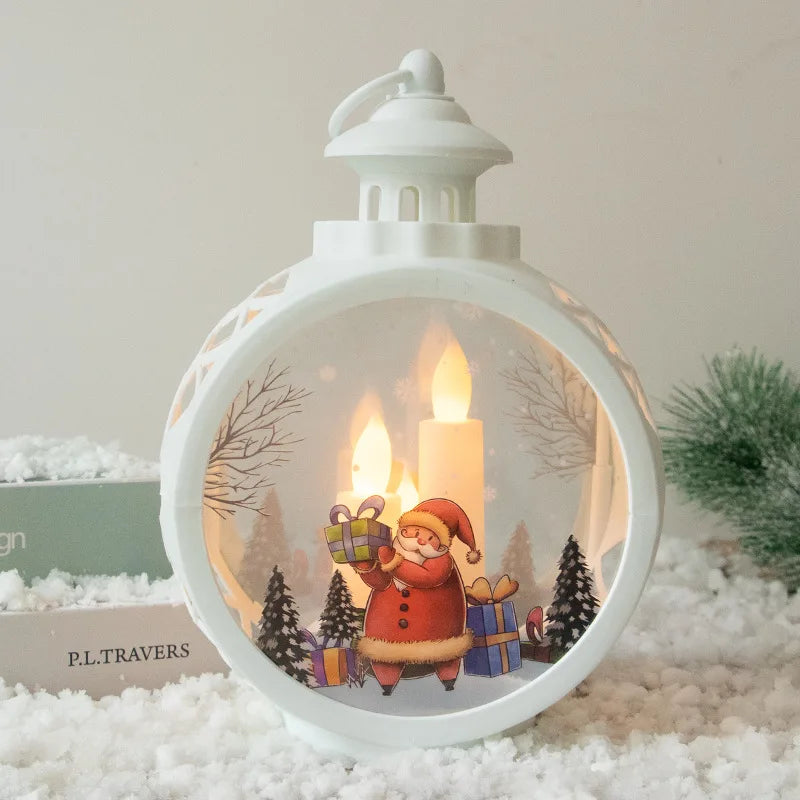 Enchanting Circular Christmas Lanterns