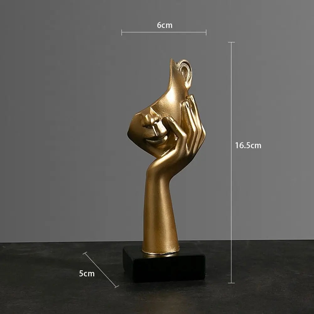 Expressive Abstract Woman Sculpture