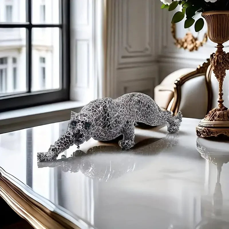 Modern Cheetah Decorative Sculpture