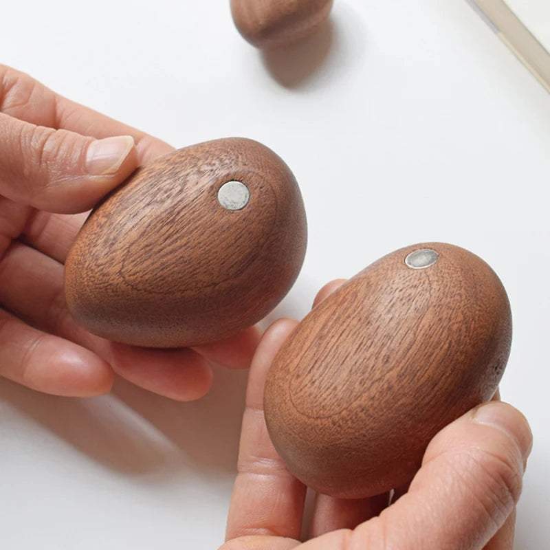 Nordic Solid Wood Stone Ornament