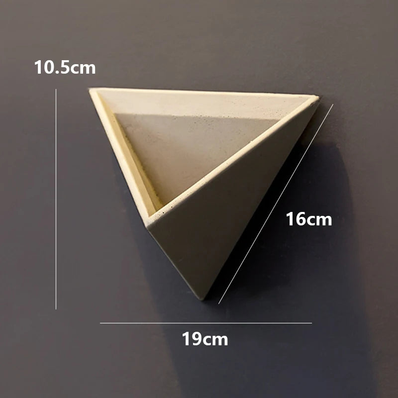 Modern Geometric Wall Planter