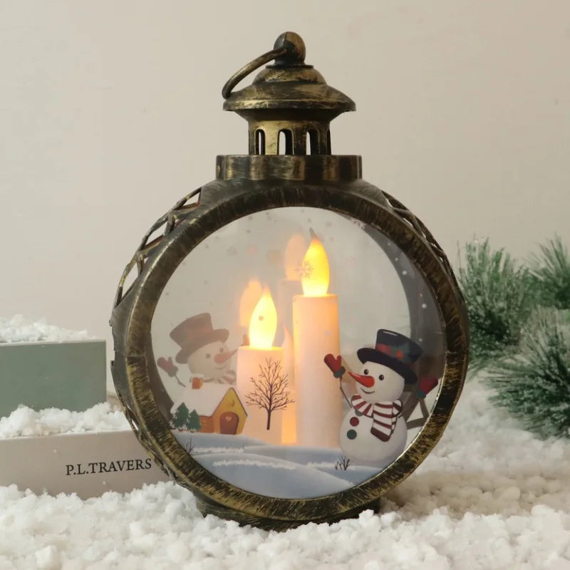 Enchanting Circular Christmas Lanterns