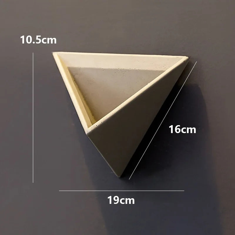 Modern Geometric Wall Planter