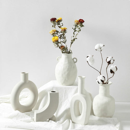 Sculptural Beauty: Handcrafted Ceramic Vases
