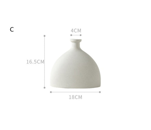 Sculptural Beauty: Handcrafted Ceramic Vases