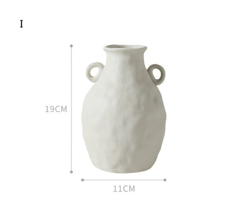 Sculptural Beauty: Handcrafted Ceramic Vases