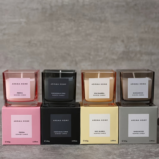 Cubical "AROMA HOME" Scented Candle Set