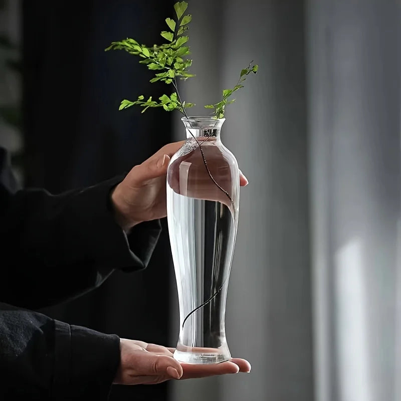 Contemporary Zen Glass Bud Vases