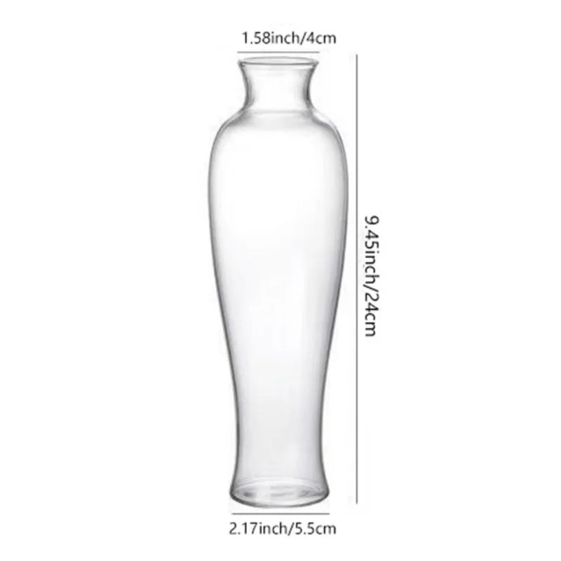 Contemporary Zen Glass Bud Vases