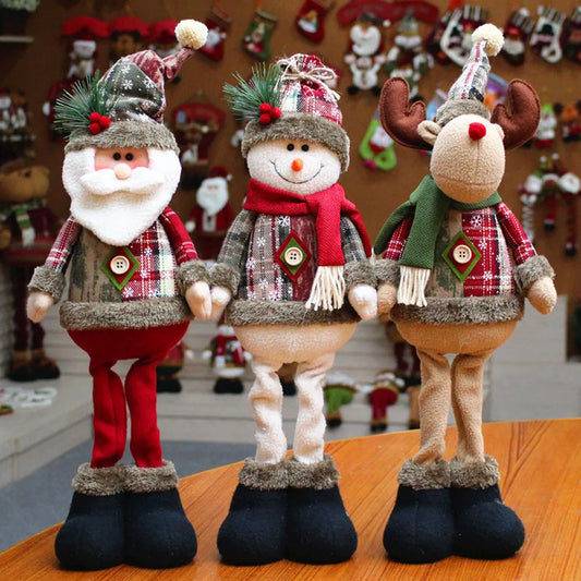 Delightful 18" Soft Flannel Christmas Doll