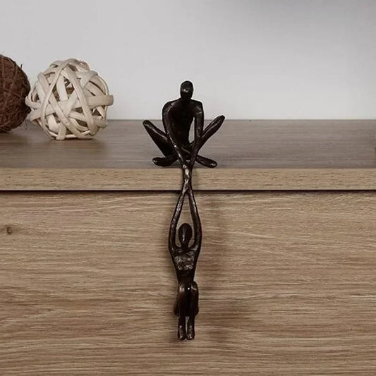 Abstract Resin Shelf-Edge Figurine