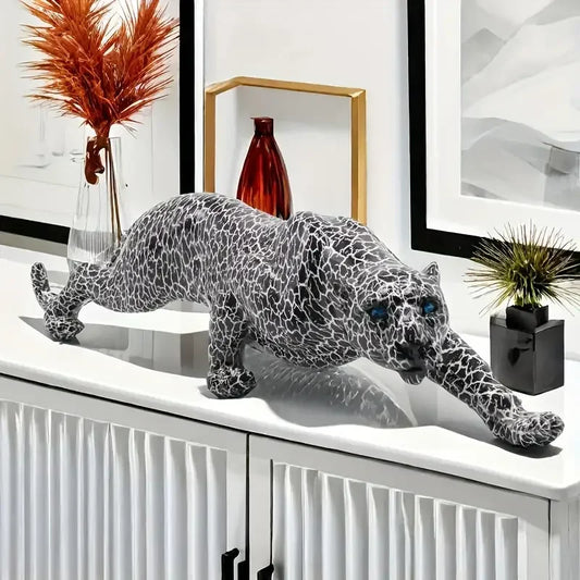 Modern Cheetah Decorative Sculpture
