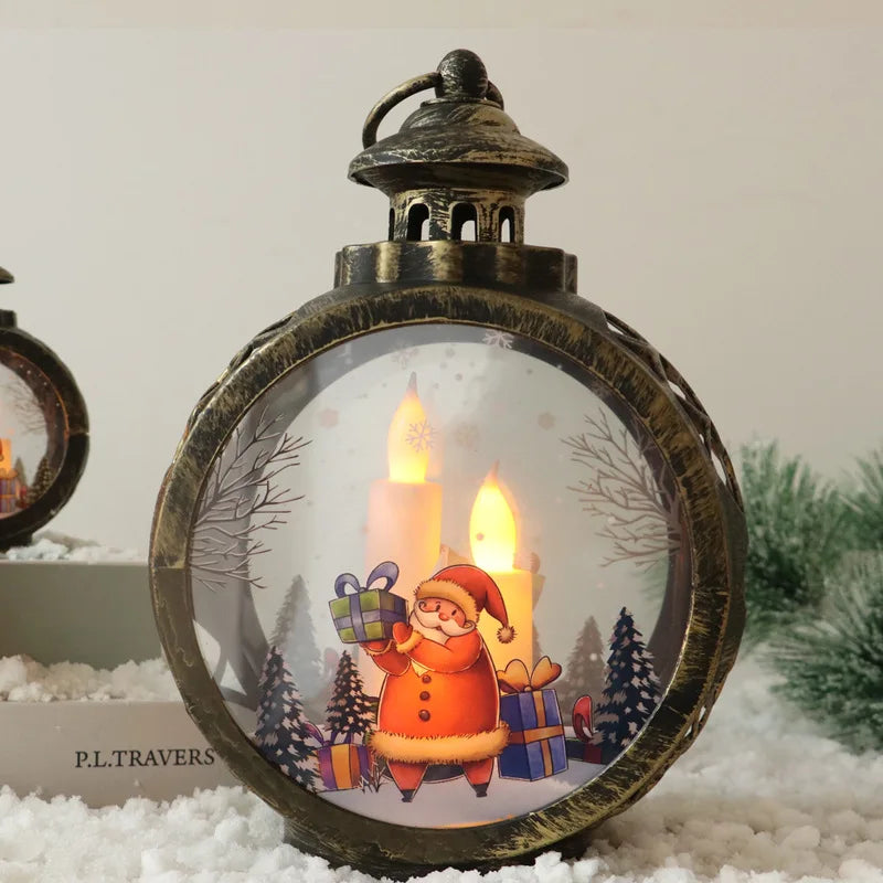 Enchanting Circular Christmas Lanterns