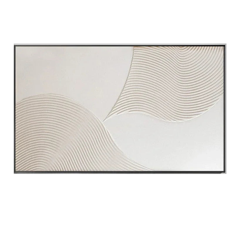 Serene Movement: Minimalist Canvas Art
