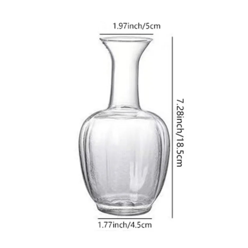Contemporary Zen Glass Bud Vases