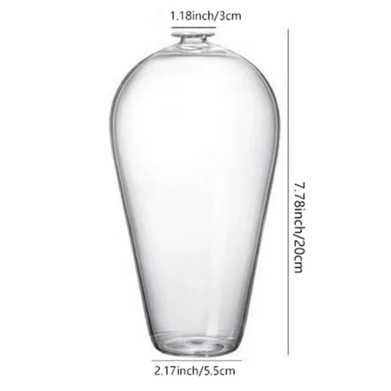 Contemporary Zen Glass Bud Vases