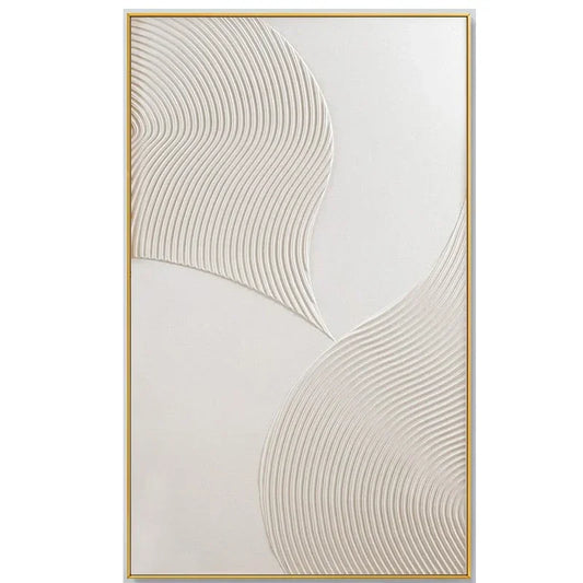 Serene Movement: Minimalist Canvas Art