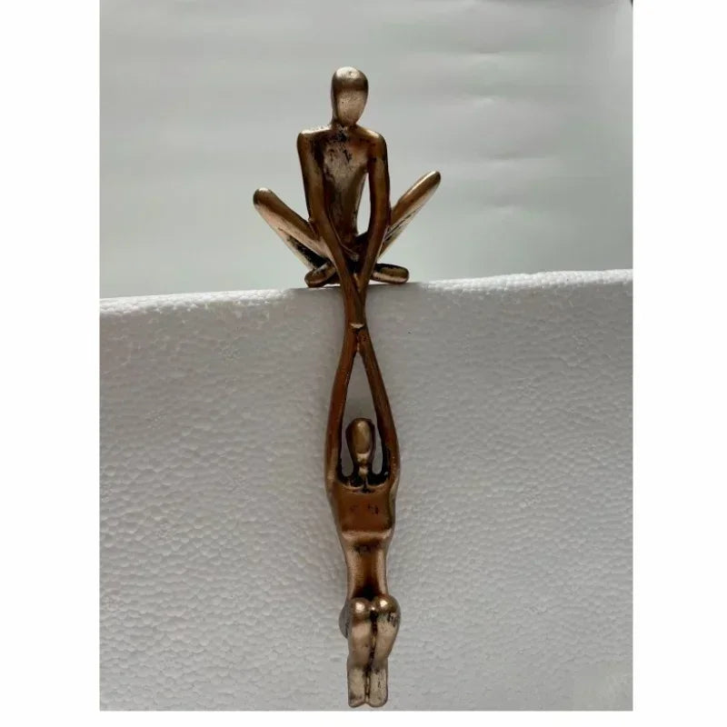 Abstract Resin Shelf-Edge Figurine