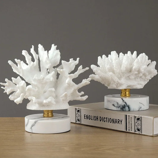 Simulation Coral Resin Decoration