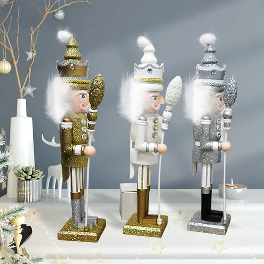 Regal Sparkley Nutcracker Christmas Figurine