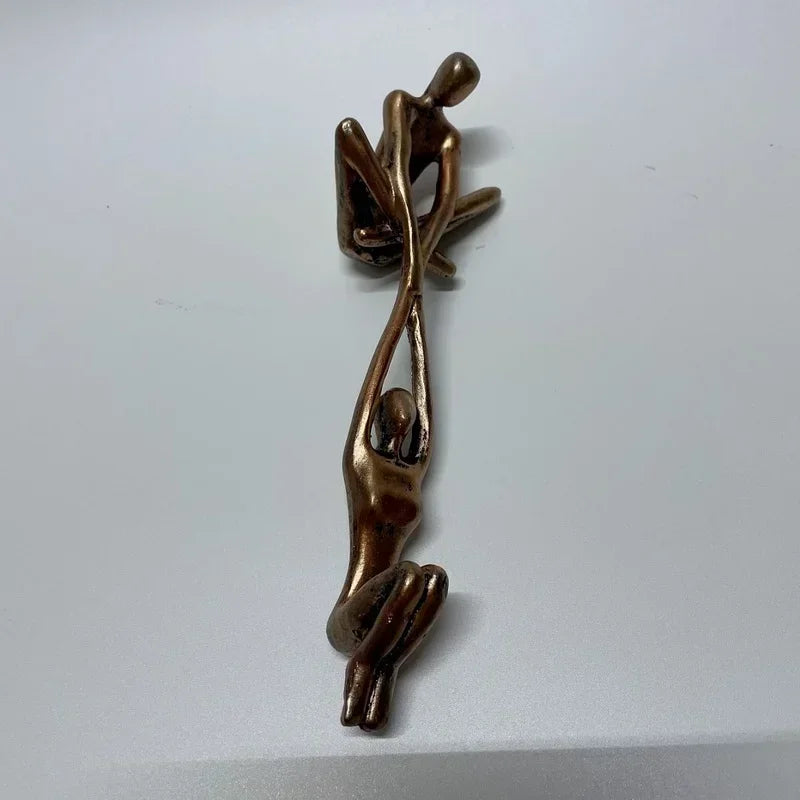Abstract Resin Shelf-Edge Figurine
