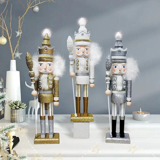 Regal Sparkley Nutcracker Christmas Figurine