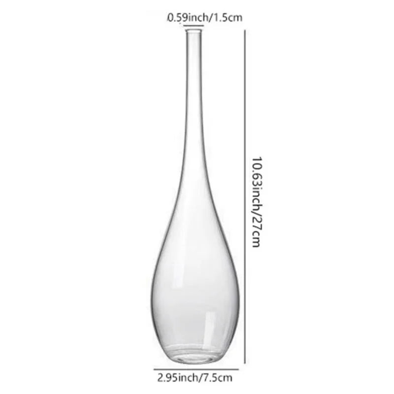 Contemporary Zen Glass Bud Vases