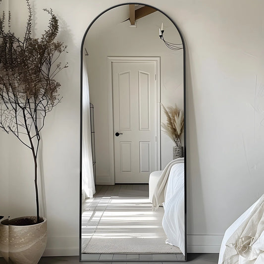 Arched Full-Length Floor Mirror