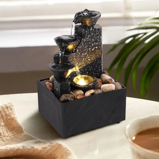 Calming Desktop Waterfall Fountain